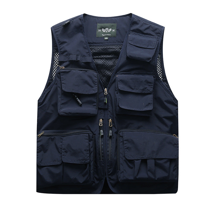 The Last Aztec, Get a Bigger Size Than Your Regular size, Multi-pocket fishing vest