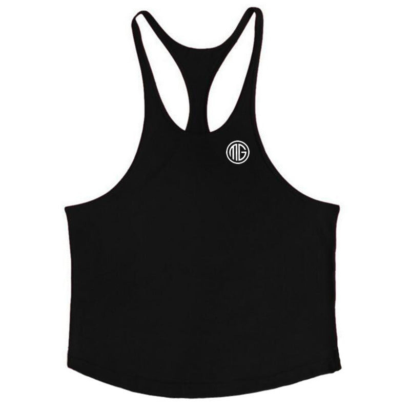 The Last Aztec, Get One Size Bigger Than Your Regular Size, Professional Bodybuilding Fitness Men's Cotton I-shaped Vest