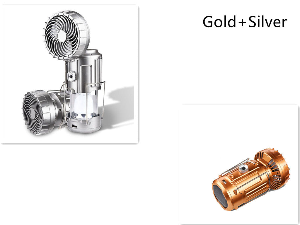 The Last Aztec, Solar, Waterproof Panel, Fan, Emergency Camping Light.