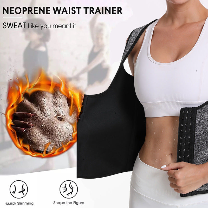 The Last Aztec, (get a Size Bigger Than Your size) Waist Trainer For Women Workout Trimmer Belt Sauna Sweat Corset Cincher