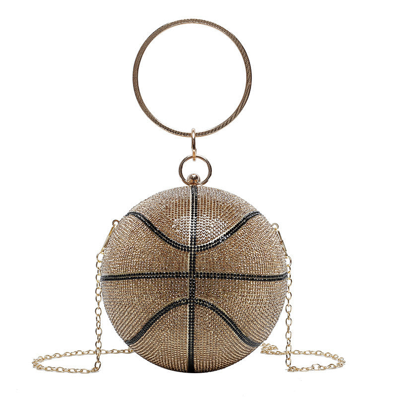 The last Aztec, Football shape all-match chain slung personality female bag