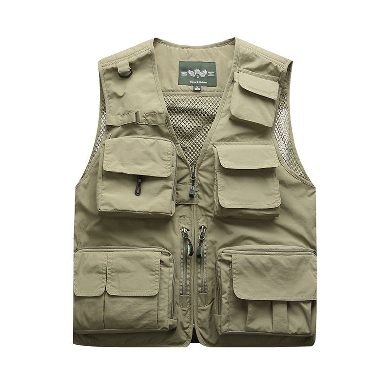 The Last Aztec, Get a Bigger Size Than Your Regular size, Multi-pocket fishing vest