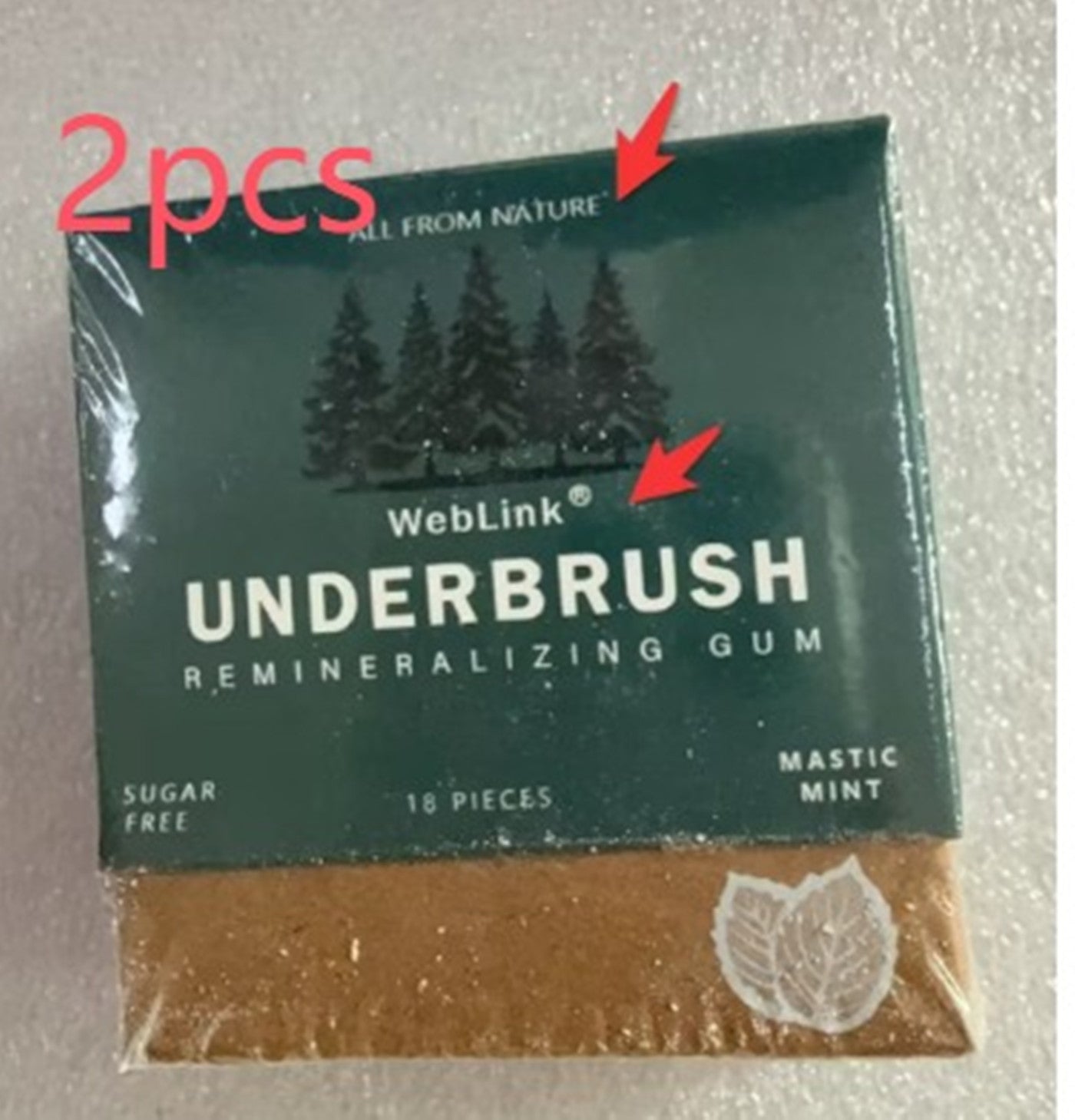 The Last Aztec, Organic MASTIC MINT Miracle Remineralizing Chewing Gum