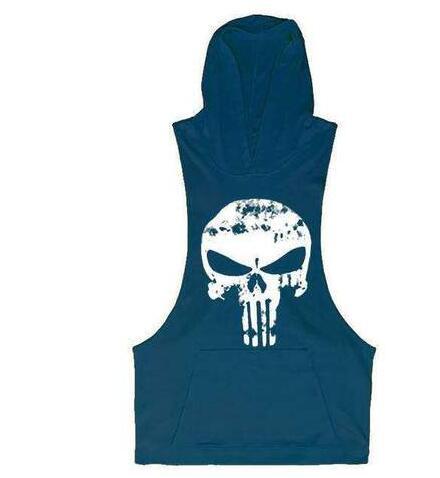 The Last Aztec, HOODED SKULL BODYBUILDING TANK TOP