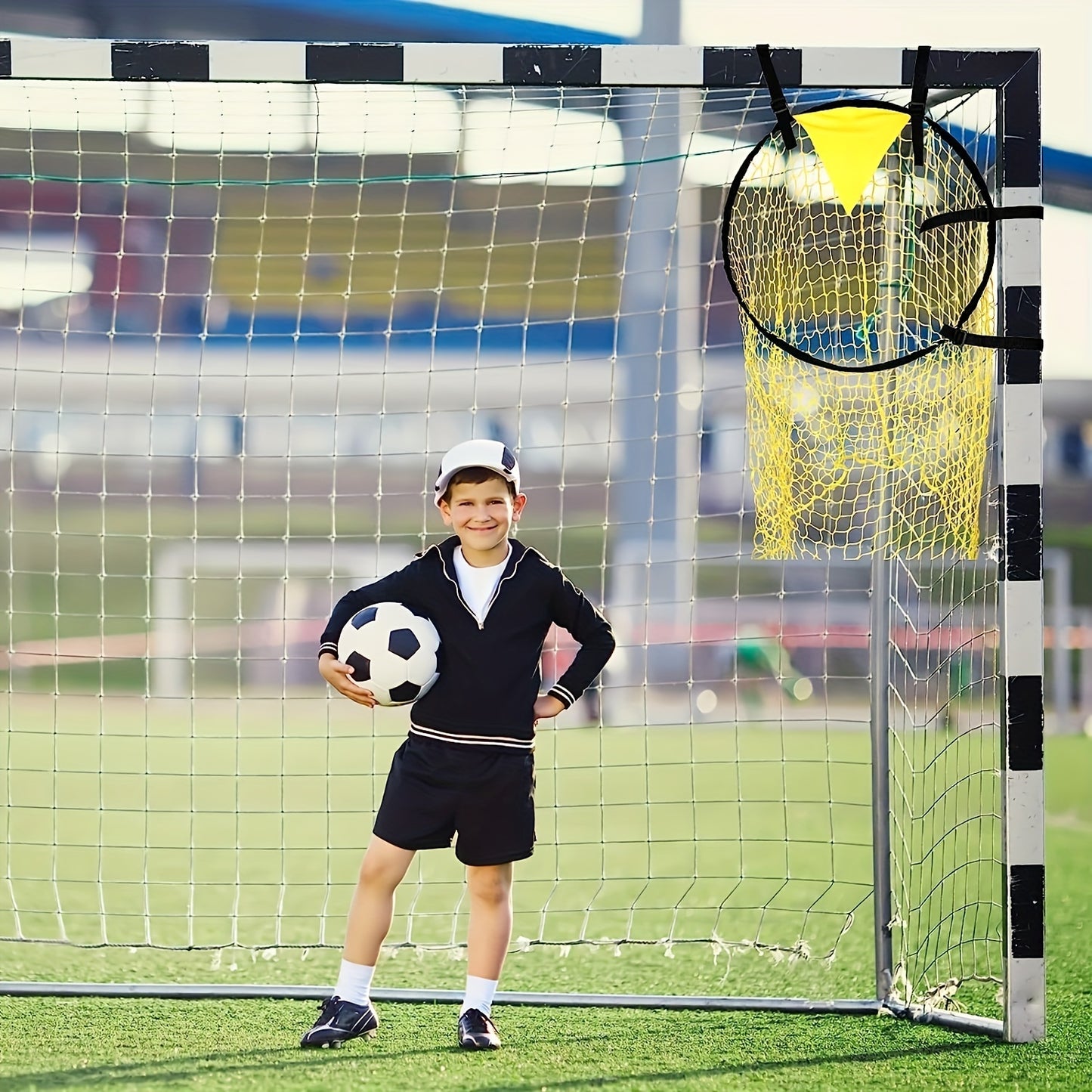 The Last Aztec, Soccer Training Goal Net Portable Sports Soccer Goal Practice Throwing Training Soccer Net