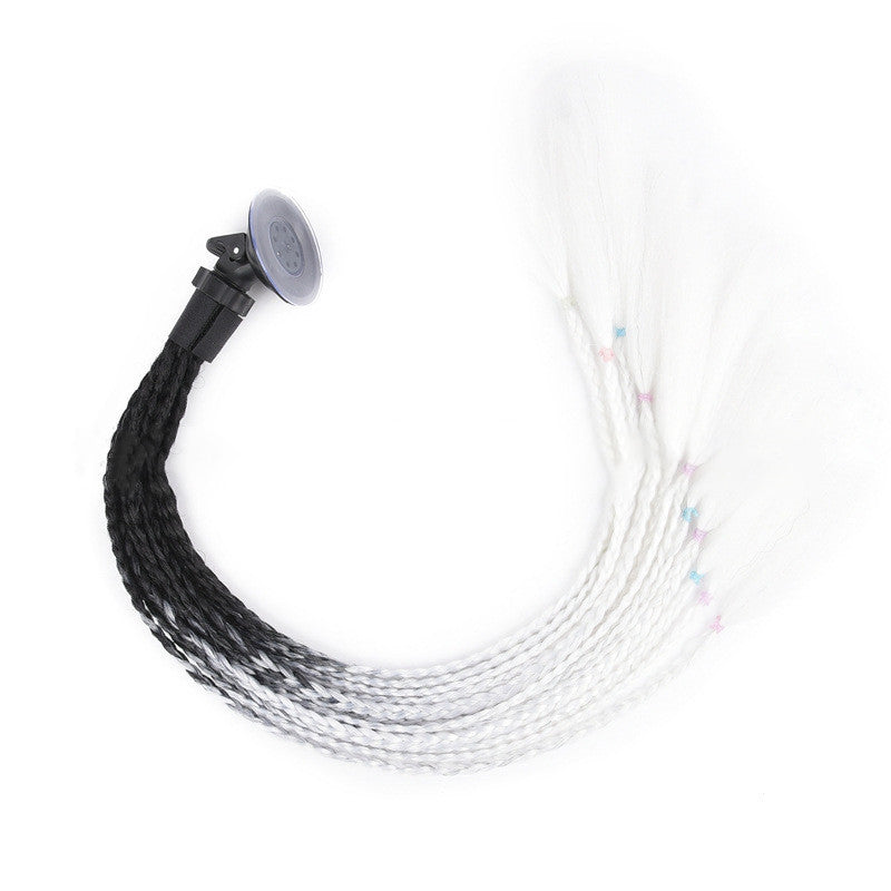 The Last Aztec, Dirty Helmet Braids Braids Decorations Accessories Are You Hungry Meituan Takeaway Rider Braids