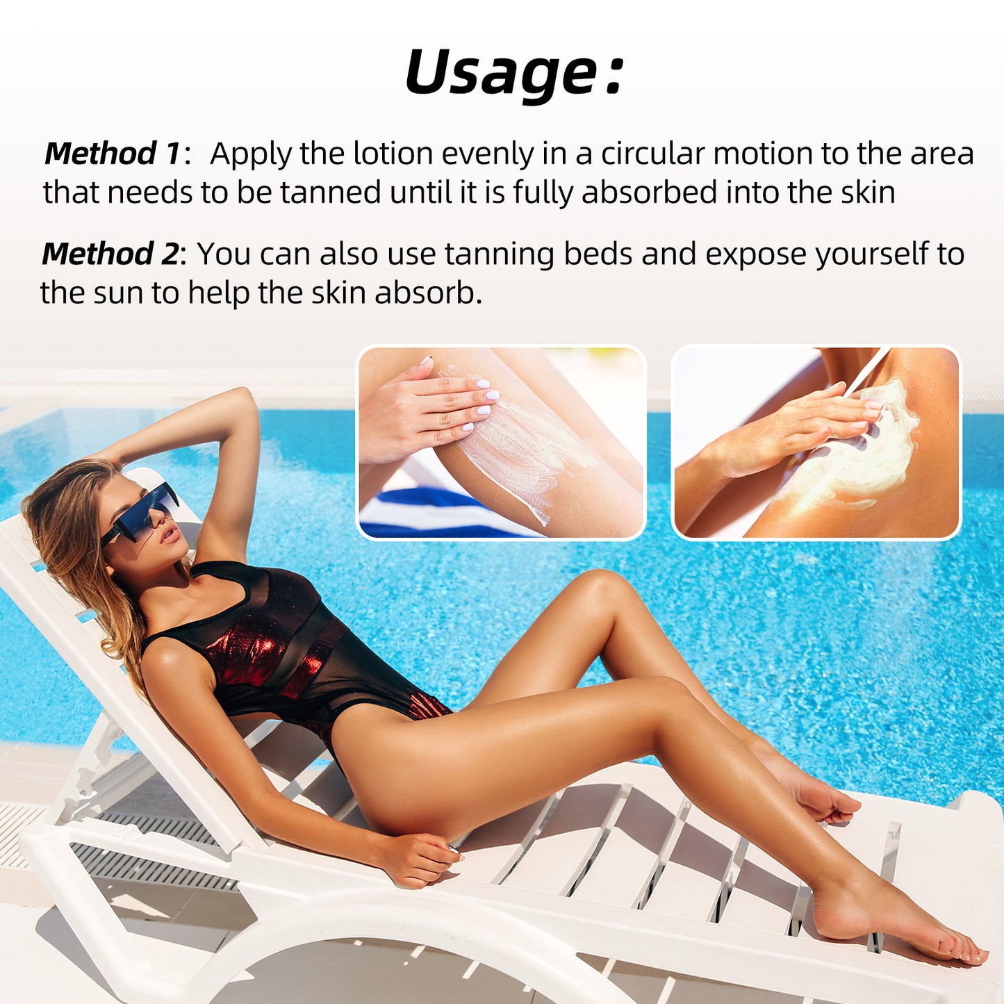 The Last Aztec, BRONZE TANNING LOTION