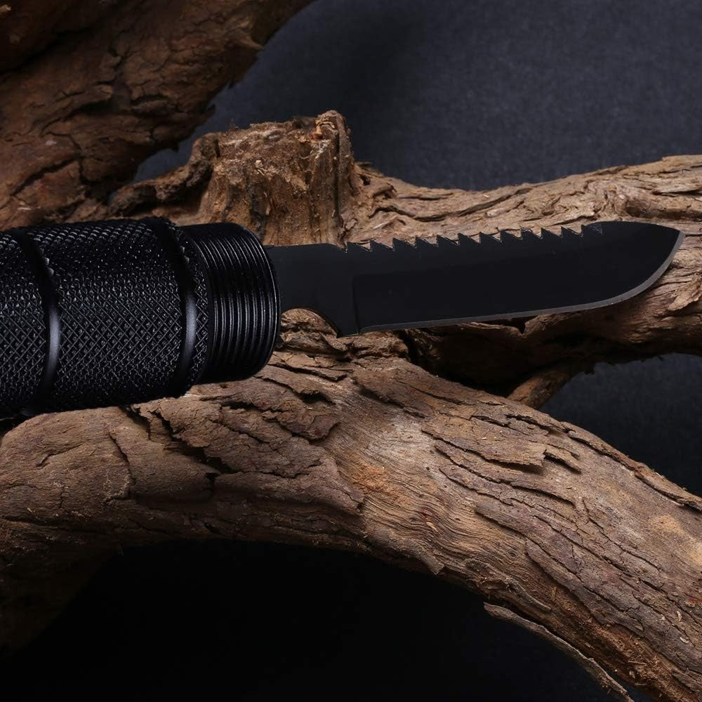 The Last Aztec, 9-in-1 Portable Survival Axe, Multi-functional Tool For Jungle Camping, Tree Cutting, Hiking, Emergency, Outdoor Adventure, Backpacking, Bushcraft, And Wilderness Survival Gear