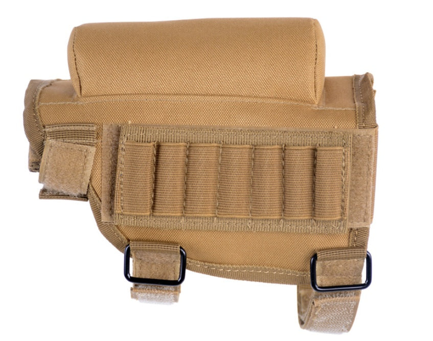 The Last Aztec, Hunting Gun Accessories Adjustable Rifle Shotgun Tactical Buttstock Cheek Rest Shooting Pad Ammo Case Cartridges Holder Pouch