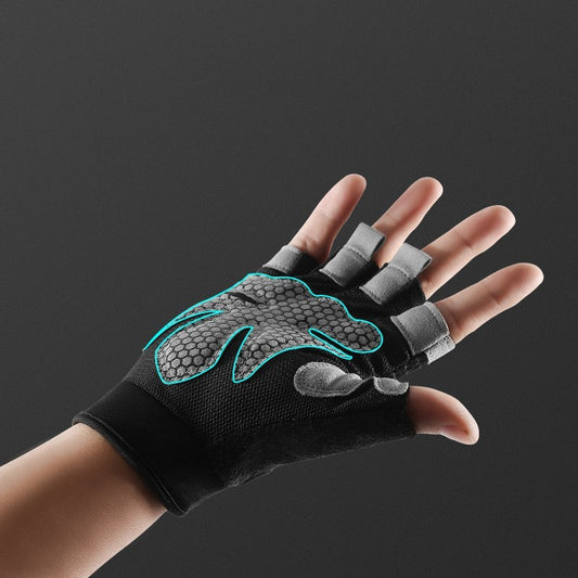 The Last Aztec, Sports Weightlifting Breathable Non-slip Silicone Half Finger Gloves