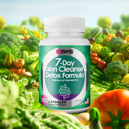 The Last Aztec, BSYS 7 Day Colon Cleanse & Detox Formula 60's