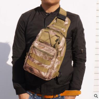 The Last Aztec, Hot Style Canvas Riding Pack Camouflage Field Sports Small Chest Bag Single Shoulder Oblique Cross Outdoor Tactical Package.