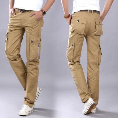 The Last Aztec, Get One Size Bigger Than Your Regular Size, Multi-pocket casual pants outdoor sports overalls