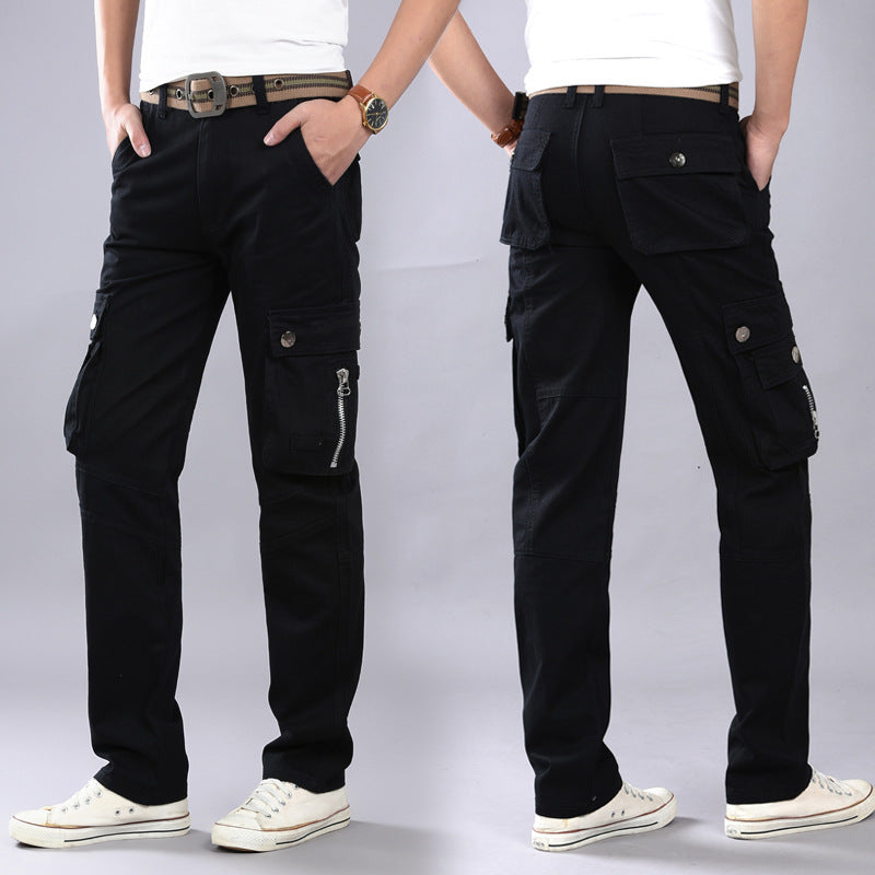 The Last Aztec, Get One Size Bigger Than Your Regular Size, Multi-pocket casual pants outdoor sports overalls