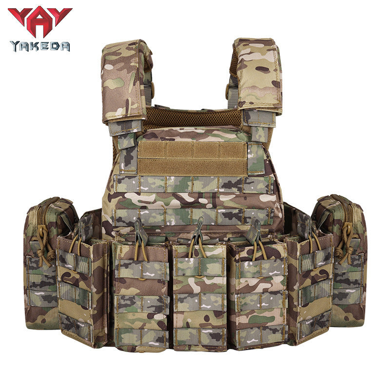 The Last Aztec, Combat Camouflage Amphibious Tactical Vest Outdoor Military Fan CS Tactical Vest