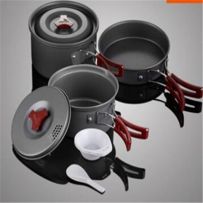 The Last Aztec, Picnic cookware set camping pot set camping pot