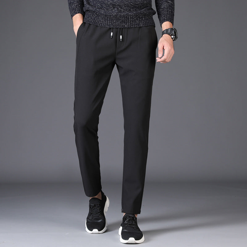 The Last Aztec, Get One Size Bigger Than Your Regular Size, Men's Casual Pants Spring And Summer Slim Straight Trousers