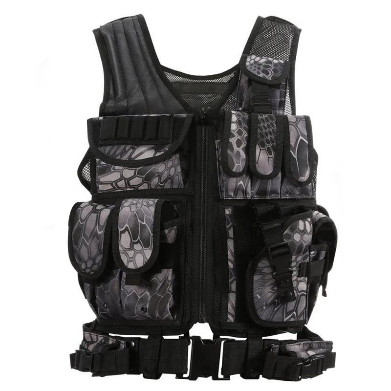 The Last Aztec, Tactical Vest Military Combat Army Armor Vests Molle Airsoft Plate Carrier Swat Vest Outdoor Hunting Fishing CS Training Vest