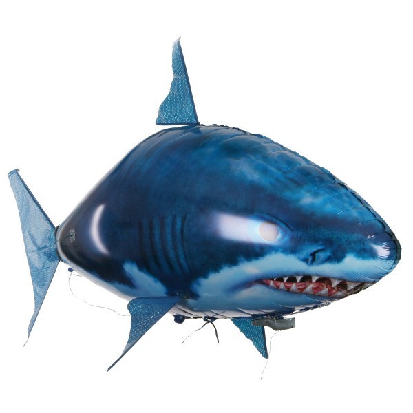 The Last Aztec, Remote Control Shark Toy Air Swimming Fish Infrared Flying RC Airplanes Balloons