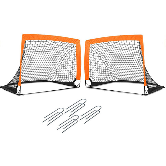 The Last Aztec, Foldable Portable Fiberglass Pole Square Football Goal