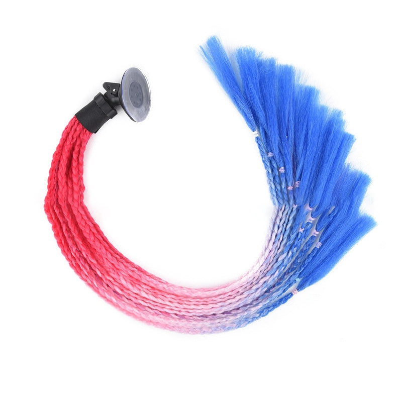 The Last Aztec, Dirty Helmet Braids Braids Decorations Accessories Are You Hungry Meituan Takeaway Rider Braids