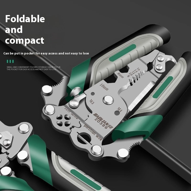The Last Aztec, Foldable Wire Stripper Multifunctional Pulley Design
