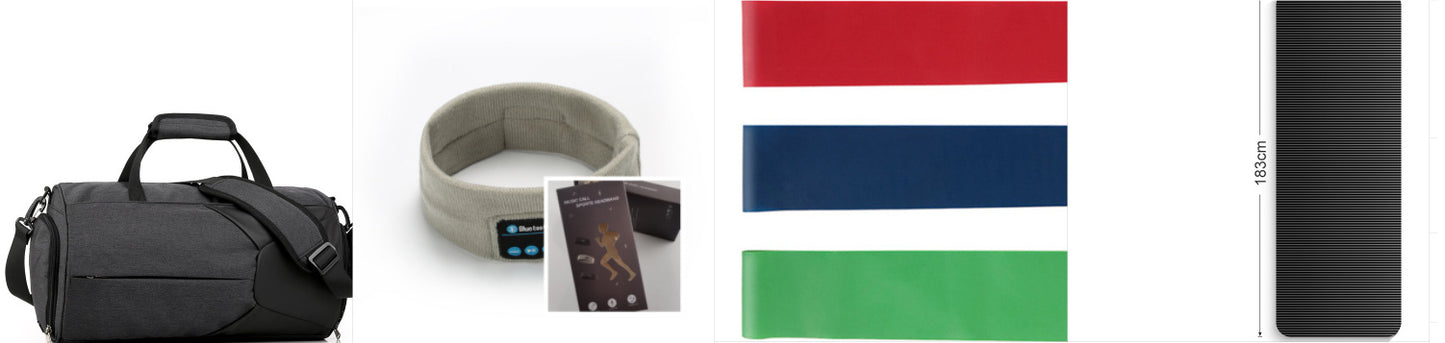 The Last Aztec, Wireless Bluetooth-compatible Headband Outdoor Fitness Yoga Headband