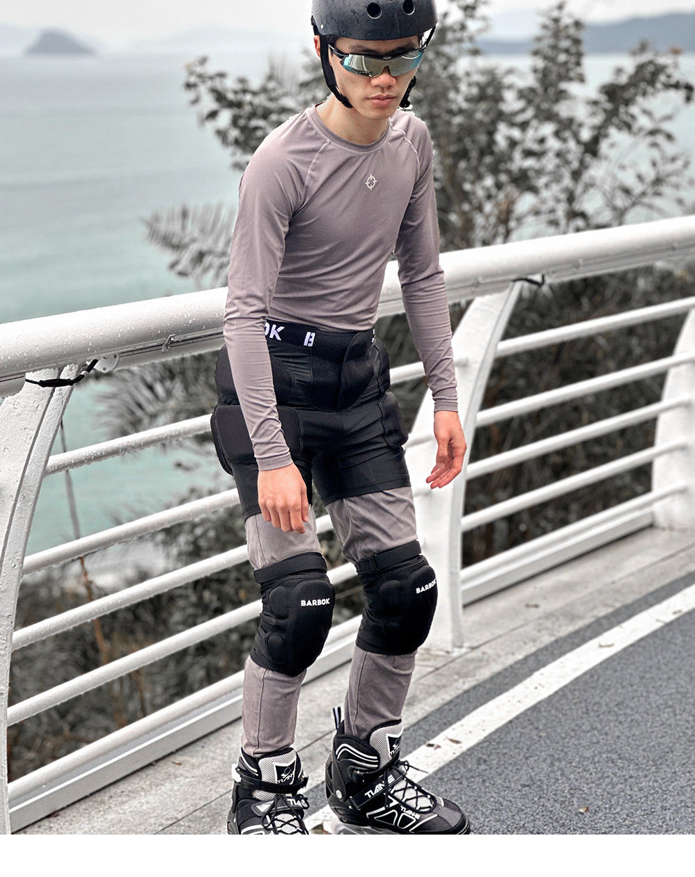 The Last Aztec, Roller Skating Skating Skateboard Hip Pad Pants Ski Equipment Protection Anti-fall