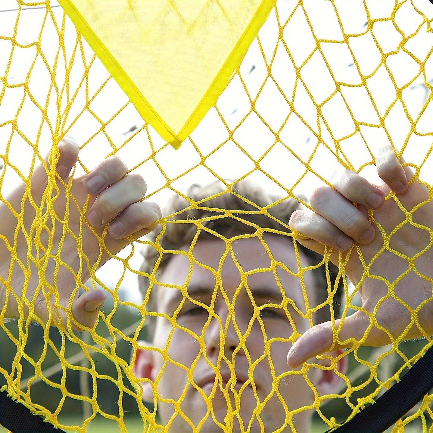 The Last Aztec, Soccer Training Goal Net Portable Sports Soccer Goal Practice Throwing Training Soccer Net