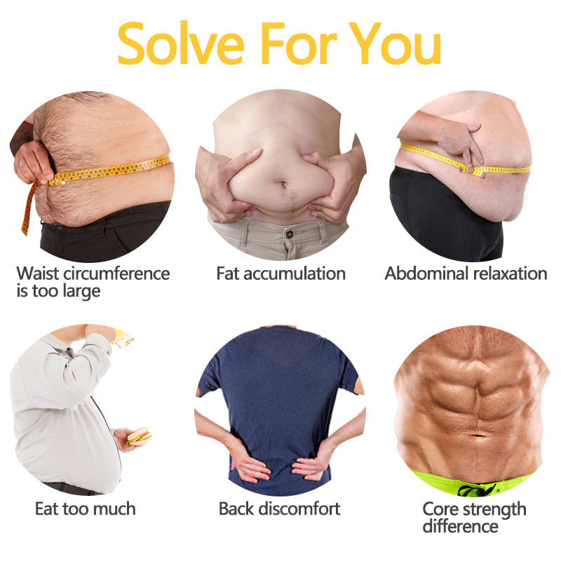 The Last Aztec, (get a Size Bigger Than Your size) Fitness Men Shapewear Sauna Vest Waist Trainer Double Belt Sweat Shirt Corset Top Body Shaper