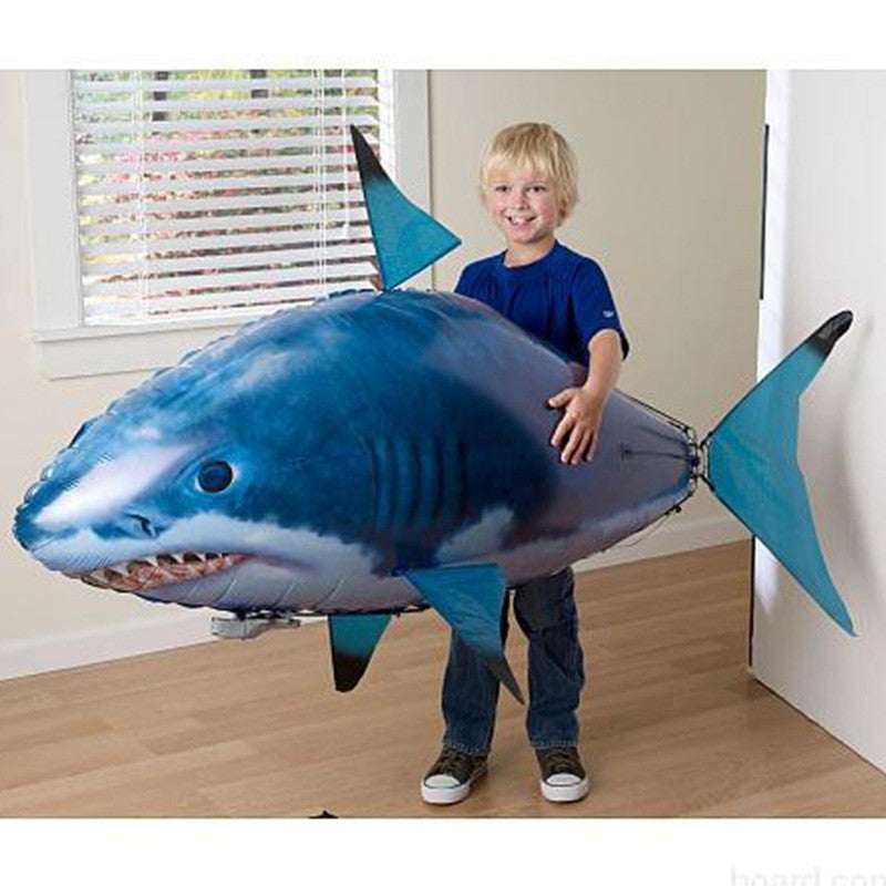 The Last Aztec, Remote Control Shark Toy Air Swimming Fish Infrared Flying RC Airplanes Balloons