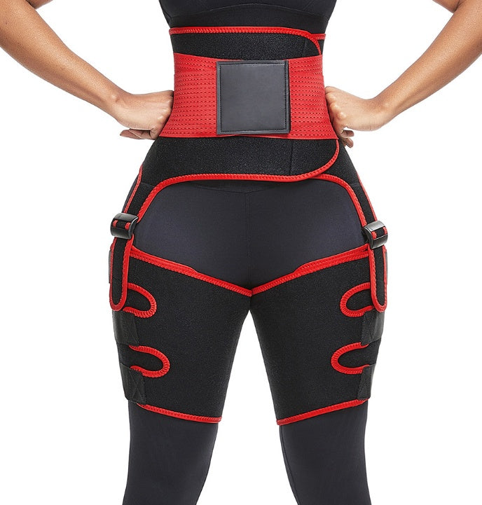 The Last Aztec,  Get a bigger size than your regular size, Sports Waist Belt Adjustable One-piece Girdle Leg Straps