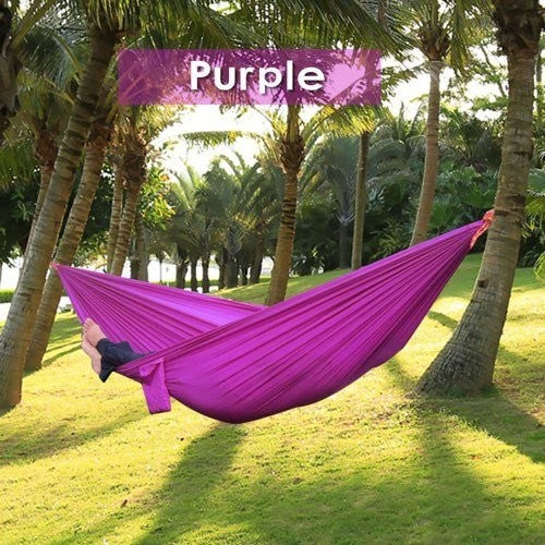 The Last Aztec, Backpacking Hammock - Portable Nylon Parachute Outdoor Double Hammock