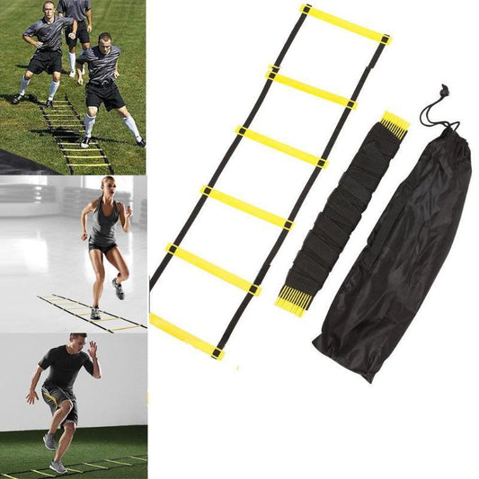 The Last Aztec, Football Soccer Agility Training Ladders Speed Scale Stairs Nylon Straps Fitness Equipment