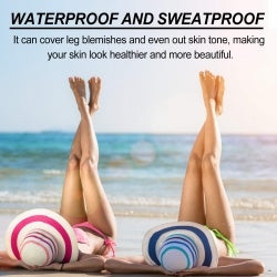 The Last Aztec, OceAura Leg Black Cream, Outdoor Tanning Even Tan Natural Tan Moisturizing Cream