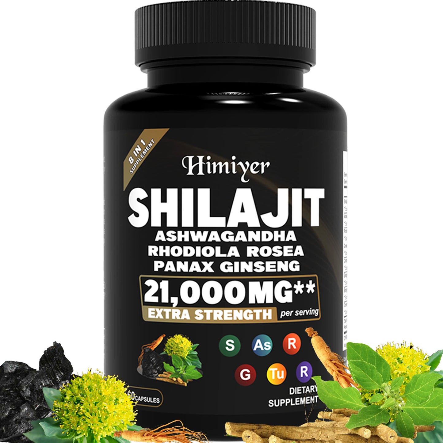 The Last Aztec, SHILAJIT ASHWAGANDHARHODIOLA ROSEAPANAX GINSENG21,000MG