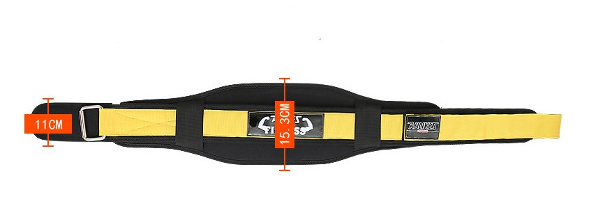 The Last Aztec, Fitness weightlifting waistband