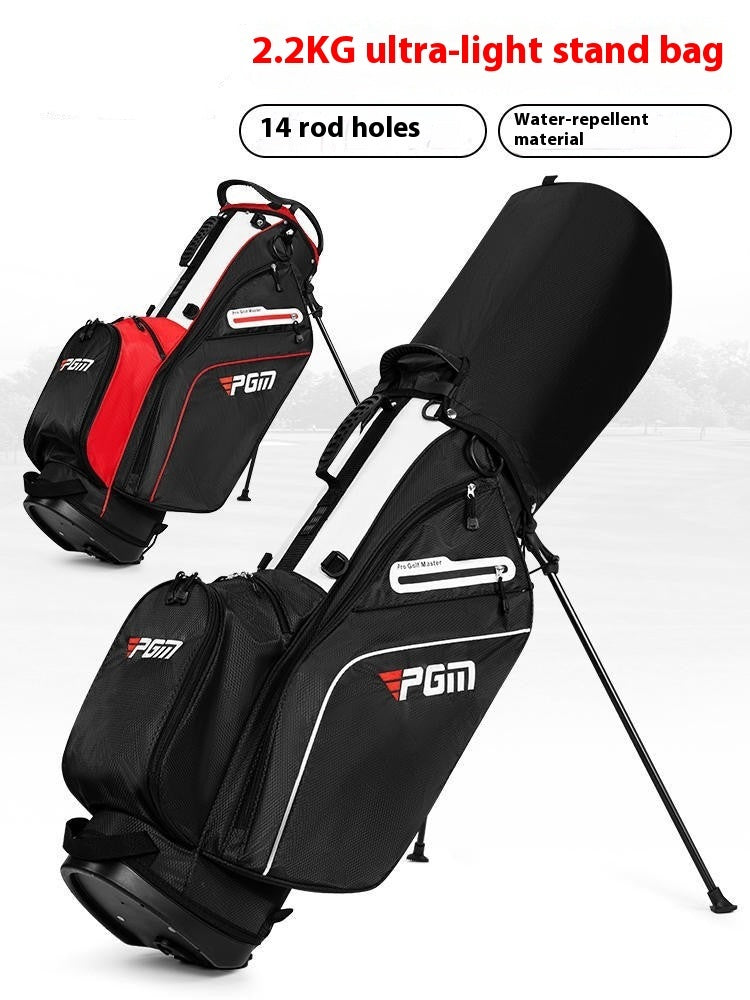 The Last Aztec, Golf Bag Bracket Insertion Pole Backpack Ball Bag