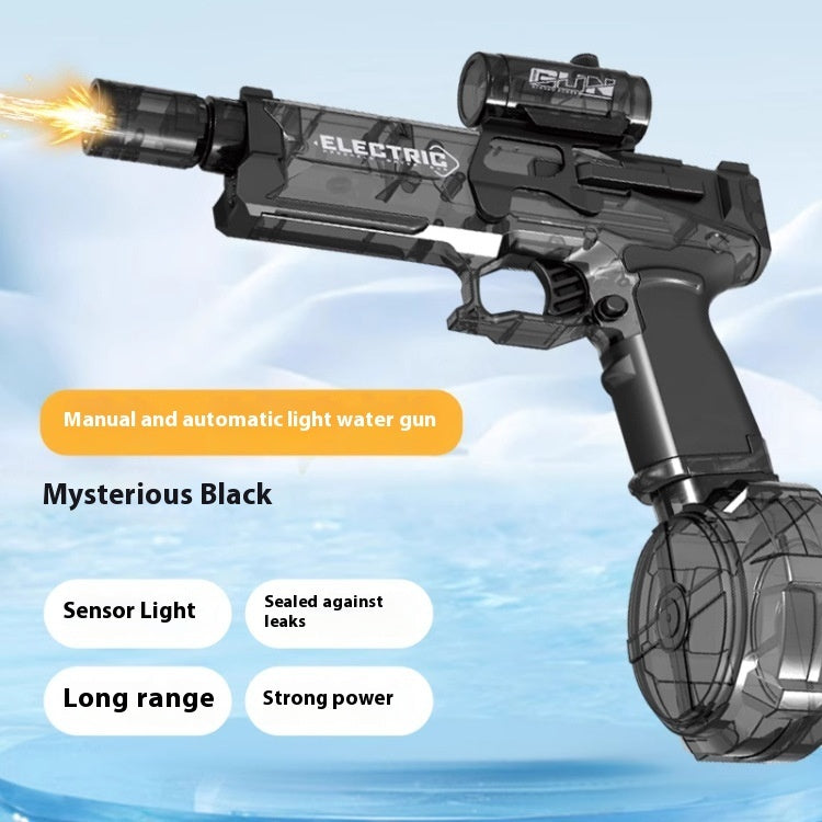 The Last Aztec, Fire Rat Electric Water Pistol Cool Light Full Automatic Water Spray Gun Summer Toy Sports Entertainment Children Gifts AC223