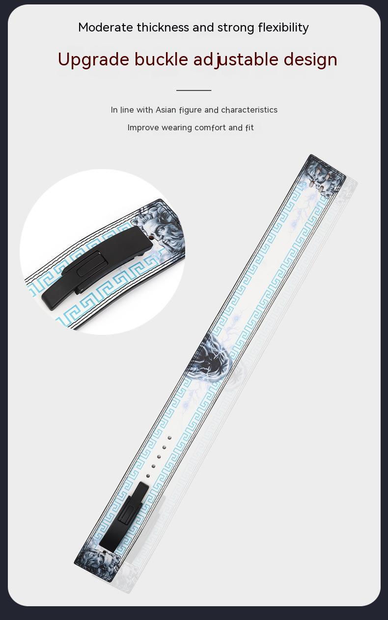 The Last Aztec, Cowhide Lever Buckle Waist Supporter Squat Weightlifting