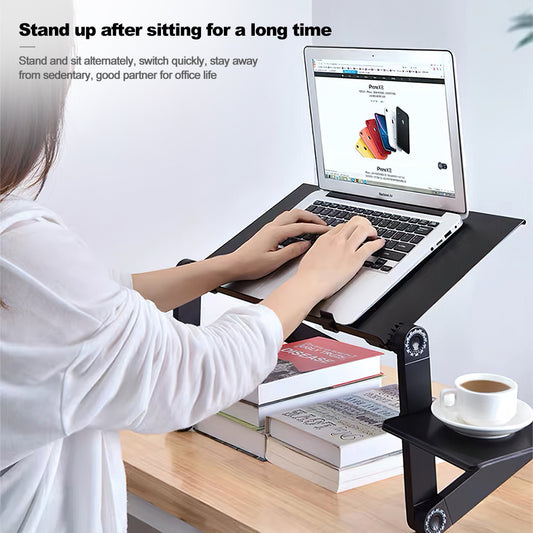 The Last Aztec, I need it to keep working after an Exhaustive Workout, Folding Desk Retractable Adjustable Study Desk In Bed Aluminum Alloy Notebook Computer Bracket Lazy Desk