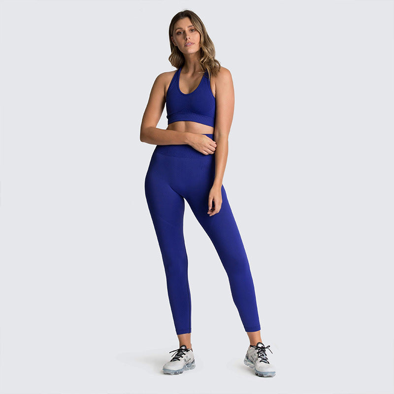 The Last Aztec, Get One Size Bigger Than Your Regular Size, Women's Seamless Knitted Hip Lifting Yoga Suit