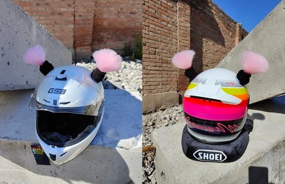 The Last Aztec, Motorcycle Helmet Decorative Ball Dirty Braid Ski Helmet Accessories