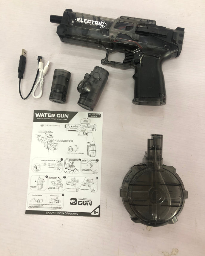 The Last Aztec, Fire Rat Electric Water Pistol Cool Light Full Automatic Water Spray Gun Summer Toy Sports Entertainment Children Gifts AC223