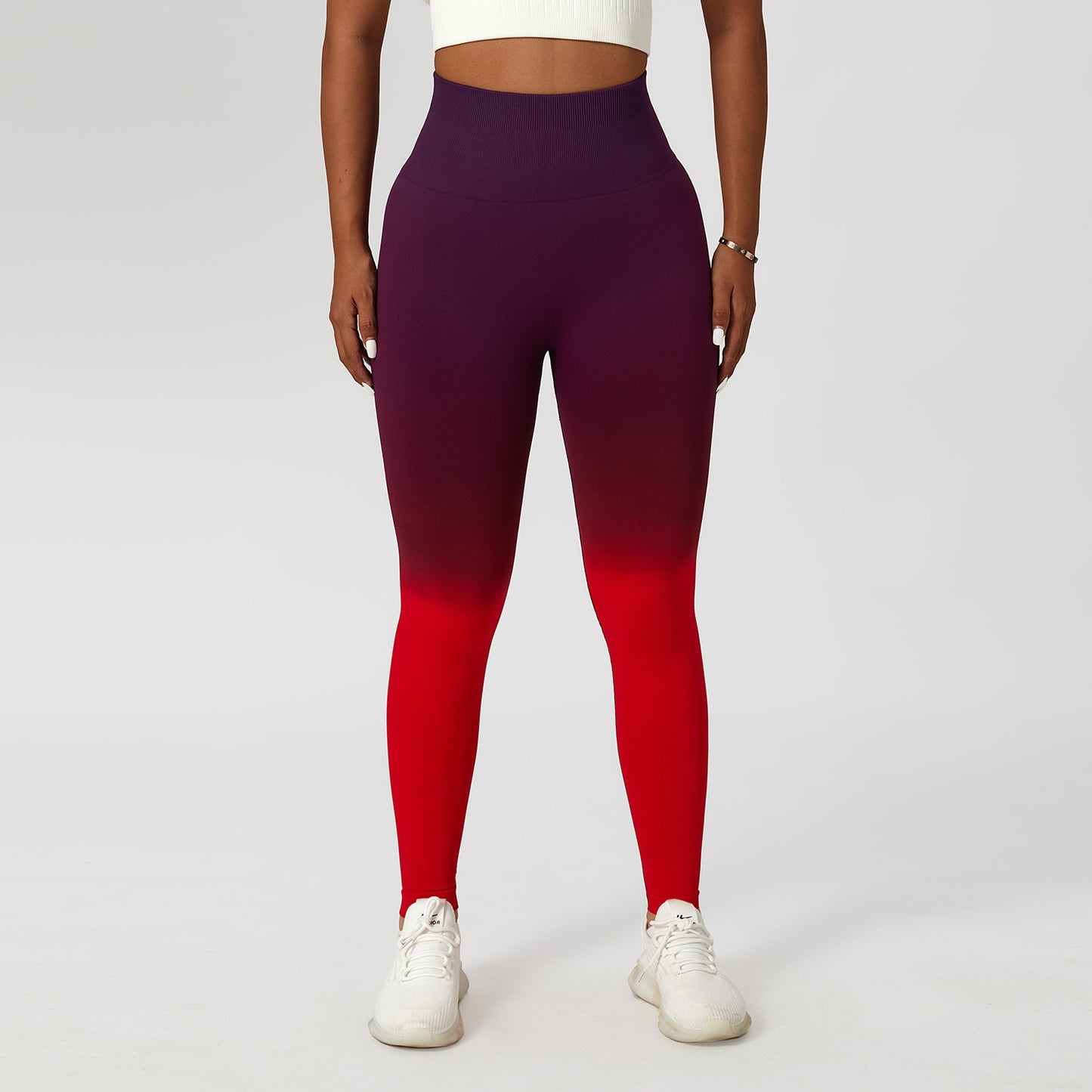 The Last Aztec, Get One Size Bigger Than Your Regular Size, Gradient Fitness High Waist Sportswear Tight Outdoor Pants