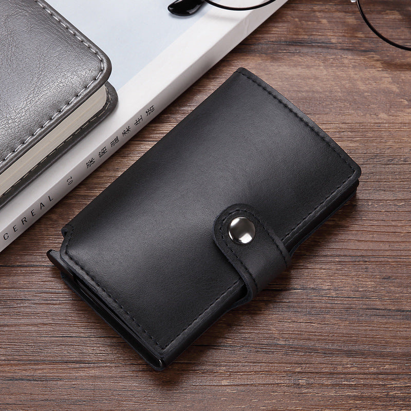 The Last Aztec, Be Comfortable Working-out, Automatic Card Holder Anti-theft Swiping Credit Card Box Wallet