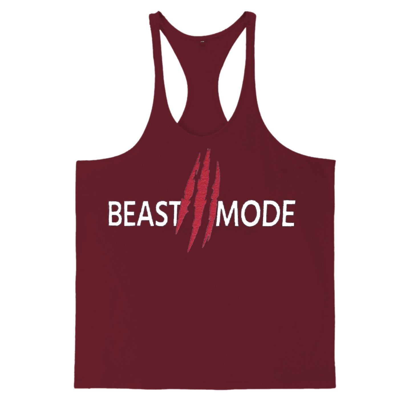 The Last Aztec, Get One Size Bigger Than Your Regular Size, Summer Cotton Fitness Muscle Men's Thin Shoulder Strap I-print Halter Vest