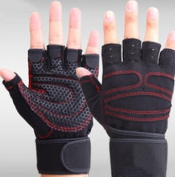 The Last Aztec, Half finger gym gloves