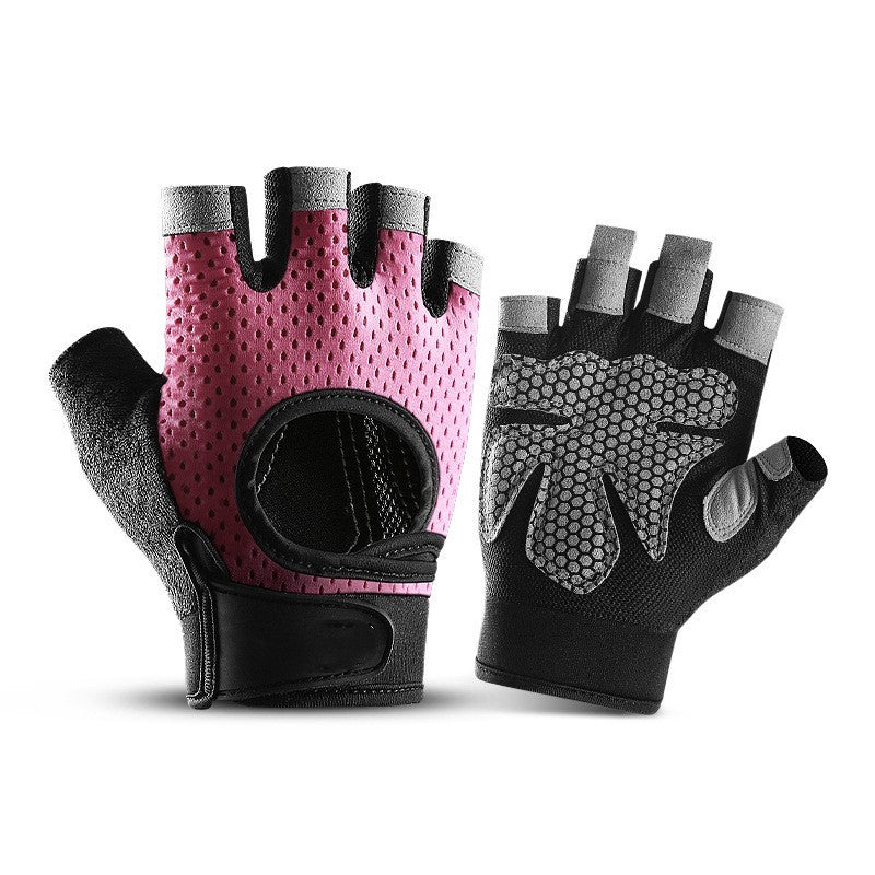 The Last Aztec, Sports Weightlifting Breathable Non-slip Silicone Half Finger Gloves