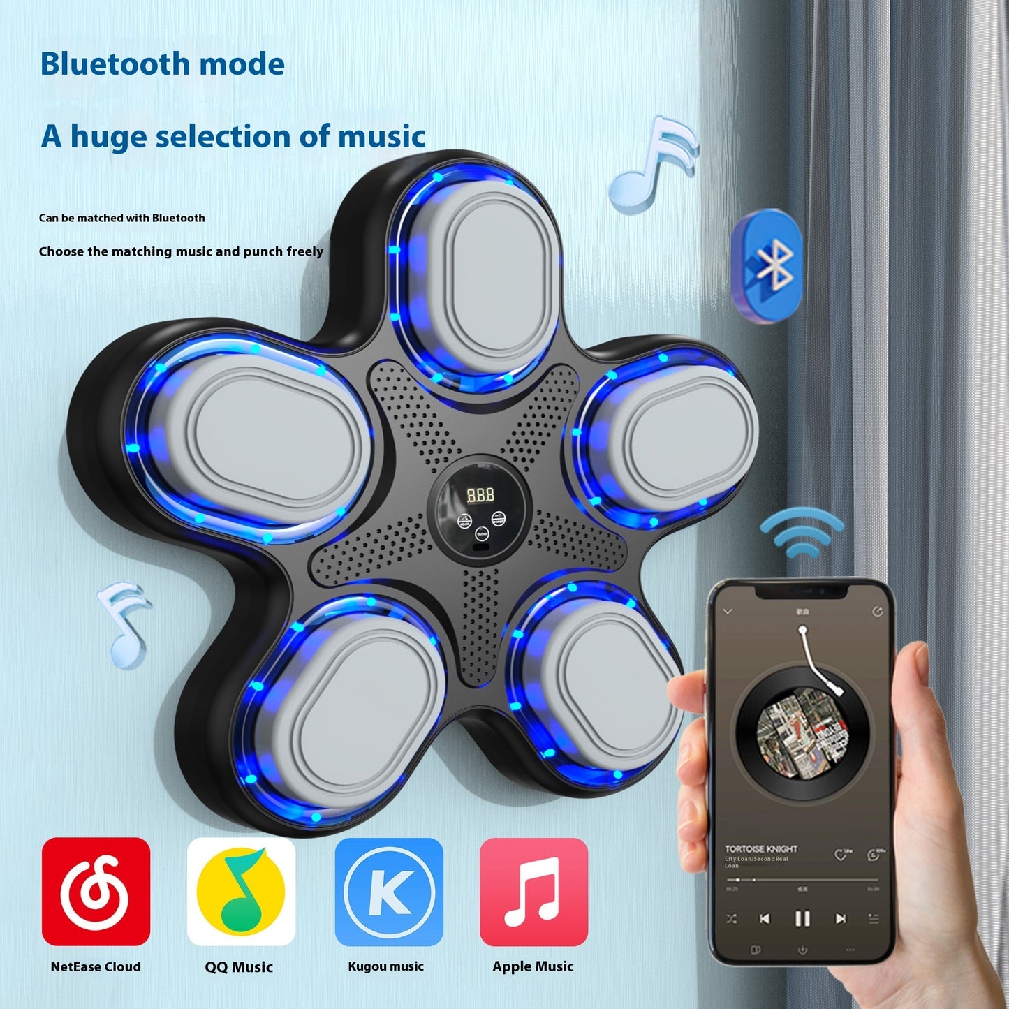 The Last Aztec, Bluetooth Music Boxing Target Children's Reaction Training Boxing Machine